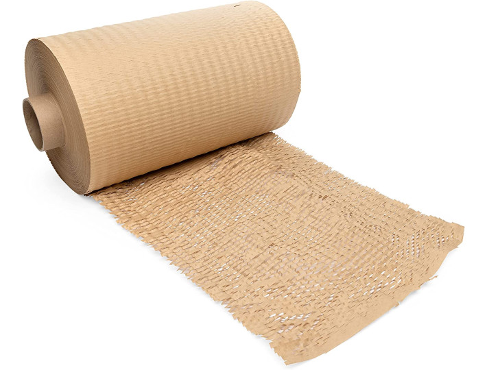 15" x 1400' HexcelWrap Refill Roll for MP-1400USN Honeycomb Packing Paper Station, Brown